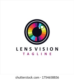 Gradient Eye vision logo design inspiration.