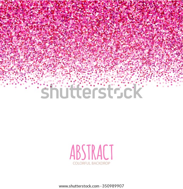 Gradient Falling Particles Pink Texture Design: стоковая век