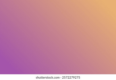 A gradient featuring vibrant purple transitioning seamlessly into warm orange and golden tones, evoking a warm sunset ambiance.