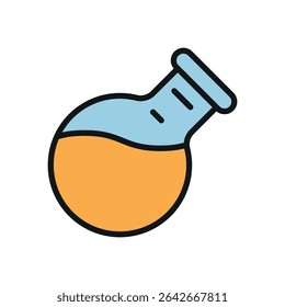 Ícone de balão de gradiente para UI educacional moderna.