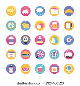 Gradient Flat Icons Pack