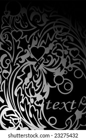gradient of floral vector