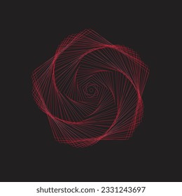 Gradient flower Colorful Background Illustration Design