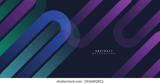 Gradient Flowing Stock Line Waving Particle Geometric Abstract Background. Modern Futuristic Rectangle Wavy Lines Pattern Background Concept For Science, Music Cover, Website, Header, Banner