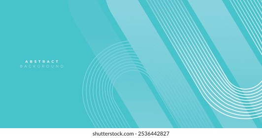 Gradient Flowing Stock Line Waving Particle Geometric Abstract Background. Modern Futuristic Rectangle Wavy Lines Pattern Background Concept For Science, Music Cover, Website, Header, Banner