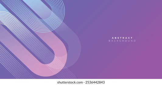 Gradient Flowing Stock Line Waving Particle Geometric Abstract Background. Modern Futuristic Rectangle Wavy Lines Pattern Background Concept For Science, Music Cover, Website, Header, Banner