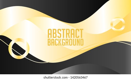 Gradient fluid background for many design works with space for text