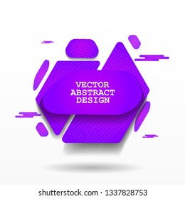Gradient fluid design banners. Liquid shapes. Modern layout template. Vector illustration.