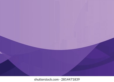 Gradient fluid purple and light abstract wave overlap violet