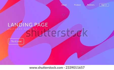 Gradient Flyer. Futuristic Website. Tech Landing Page. Violet Bright Design. Spectrum Wallpaper. Cool Modern Banner. Hipster Paper. Fluid Layout. Magenta Gradient Flyer