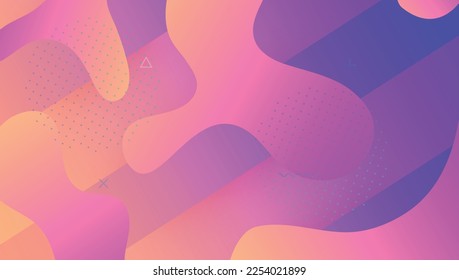 Gradient Flyer. Mobile Frame. Art Landing Page. Dynamic Shape. Minimal Website. Wavy Futuristic Poster. Violet Bright Layout. Colorful Magazine. Lilac Gradient Flyer