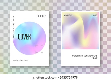 Gradient Foil. Holograph Mesh. Purple Spectrum Paper. Modern Concept. Hologram Background. Fashion Effect. Business 90s Brochure. Violet Gradient Foil