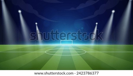 Gradient football field background vector design in eps 10