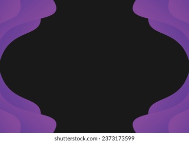 gradient frame background abstract design