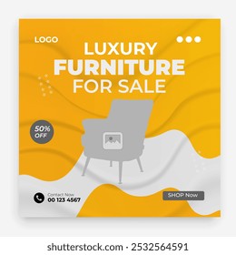 Gradient furniture sale social-media post collection