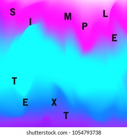 Gradient futuristic Background with memphis element. Trendy background for flyer, poster, presentation, brochure. Vector abstract glitch illustration.