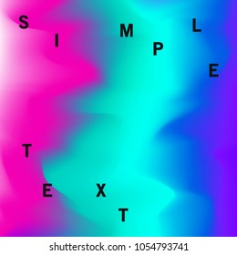 Gradient futuristic Background with memphis element. Trendy background for flyer, poster, presentation, brochure. Vector abstract glitch illustration.