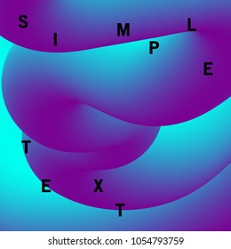 Gradient futuristic Background with memphis element. Trendy background for flyer, poster, presentation, brochure. Vector abstract glitch illustration.