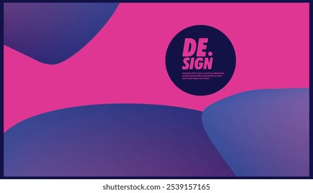 Fundo abstrato geométrico do gradiente com área de espaço