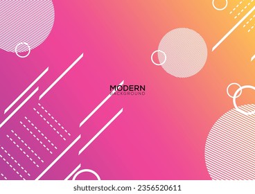 gradient geometric background modern design