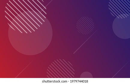 gradient geometric background with red and blue color