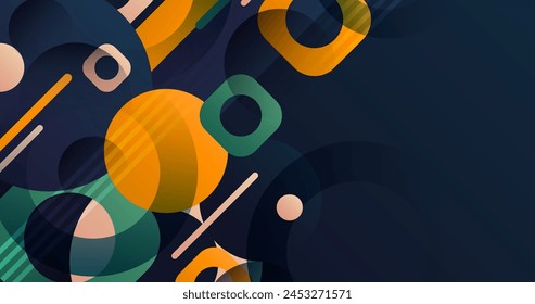 Gradient geometric background vector design in eps 10