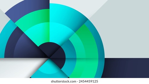 Gradient geometric background vector design in eps 10