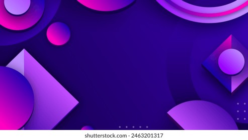Gradient geometric background vector design in eps 10
