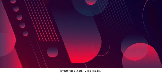 Gradient geometric background vector design in eps 10