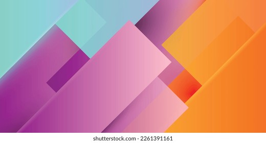 Gradient geometric background. Vector illustration background.