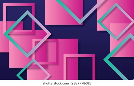 Gradient geometric background. Vector illustration.  Abstract pattern for a brand book.