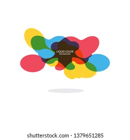 Gradient geometric banners with flowing liquid shapes. Dynamic Fluid design for logo, flyers or presentstion. Abstract vector background