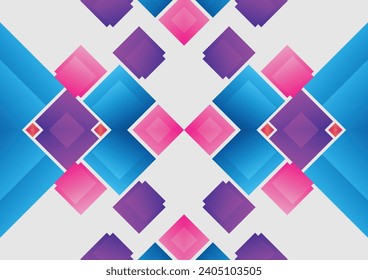 Farbverlauf-geometrischer, moderner Designhintergrund 