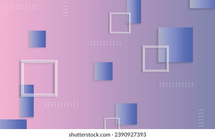 Gradient geometric rectangles shape background. The textured pattern for website.