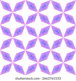 Gradient Geometric Rhombus Tile Repeatable Ornamental Texture Pattern Design