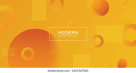 Gradient geometric shape background with dynamic circle abstract. Vector eps 10.