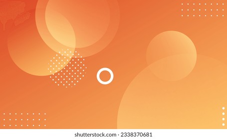 Gradient geometric shape background with dynamic circle abstract