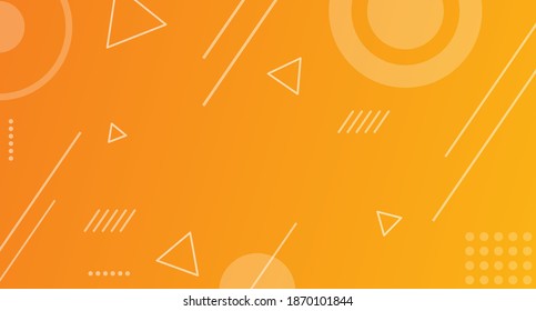 Gradient geometric shape background Premium Vector illustration