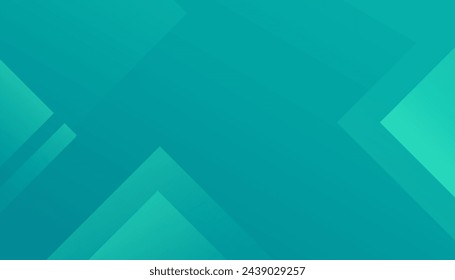 Gradient geometric shapes on green background. Can be used for posters, banners, web pages, headers, covers
