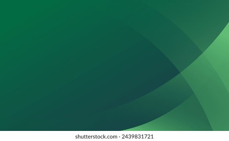 Gradient geometric shapes on green background. Dynamic shapes composition.  vector illustration for poster, web, cover, greeting, card, promotion, EPS 10
