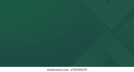 Formas geométricas de gradiente no plano de fundo verde. Composição de formas dinâmicas. 