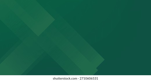 Formas geométricas degradadas sobre fondo verde. Composición de Formas dinámicas. 