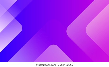 Gradient geometric shapes on purple background.  for business corporate, brochure, flyer, wallpaper, banner, presentation
