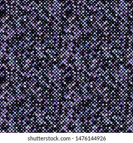 Gradient geometrical dot pattern background design - abstract vector illustration