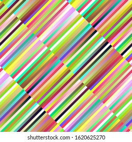 Gradient geometrical seamless diagonal stripe pattern background - abstract vector graphic