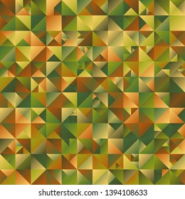 Gradient geometrical triangle  background design - abstract polygonal vector illustration