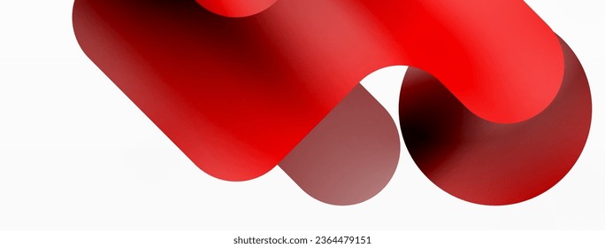 Gradient Geometry. Minimalist Fusion of Lines and Circles, Crafting Serene, Captivating Abstract Background