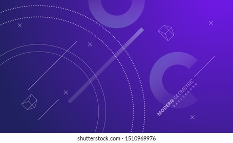 Gradient geoometric shape modern background.Use for web,backdrop,background design template