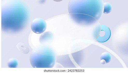 Gradient glassmorphism background vector design in eps 10