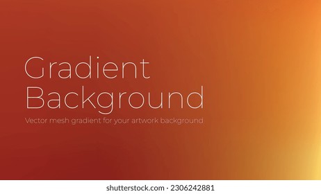 Gradient gold abstract vector background. Design for artwork, presentation, slide, document,  landing page, banner, quote, video, website, etc.